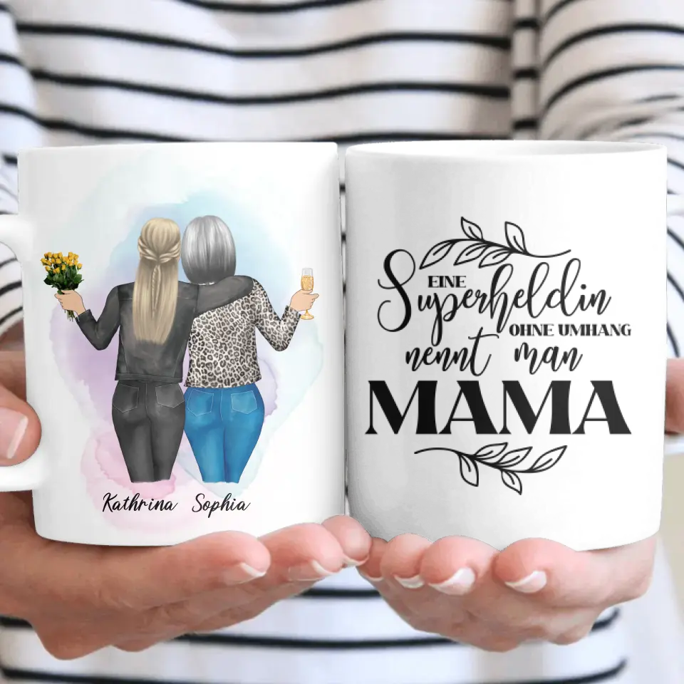 Personalisiertes Geschenk für Mama - Tassen