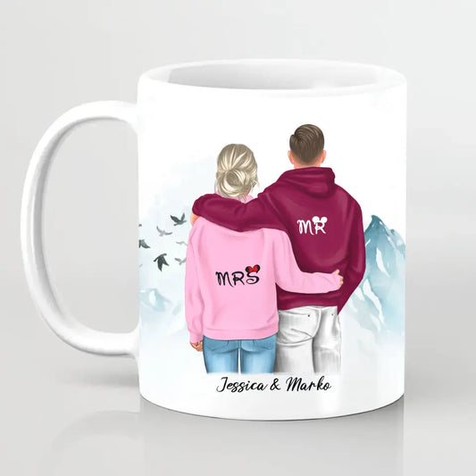 Geschenk ,,Mr & Mrs" - Tassen